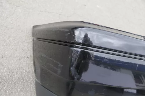 VW Golf 3 1H 1E Cabrio Limousine Stoßstange hinten Heckstoßstange schwarz lackie (130454)