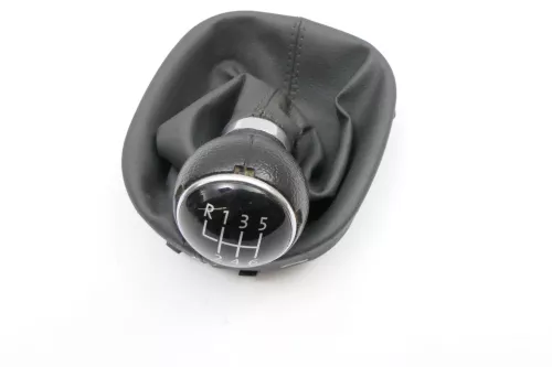 VW Golf Plus 5M Schaltknauf Schaltsack Schaltung Schaltknüppel 6-Gang Leder