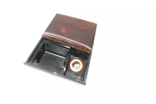 VW Golf 4 Bora Aschenbecher mit Zigarettenanzünder Anzünder Holz Holzoptik