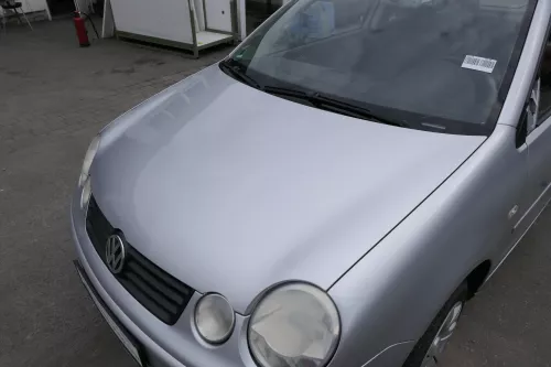 VW Polo 9N Motorhaube Klappe vorne silber grau LA7W reflexsilber bis ca. Bj.2004 (140180)