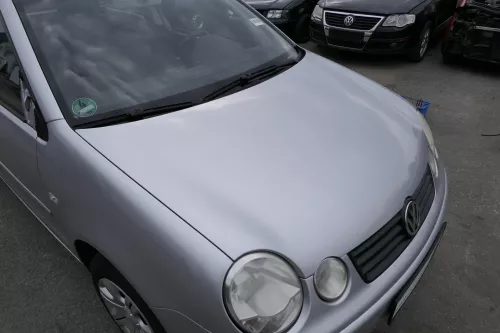 VW Polo 9N Motorhaube Klappe vorne silber grau LA7W reflexsilber bis ca. Bj.2004 (140180)