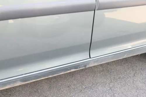 VW Golf 5 V 1K Tür vorn links Fahrertür 4/5-Türer grau grün LA6Q NUR TÜRBLATT (140297)