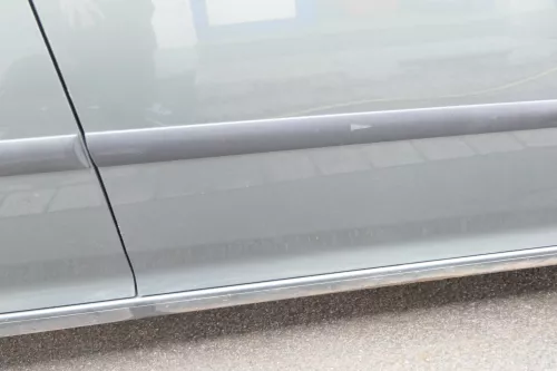 VW Golf 5 V 1K Tür vorn rechts Beifahrertür 4/5-Türer grau blau LA6Q nur TÜRBLAT (140298)