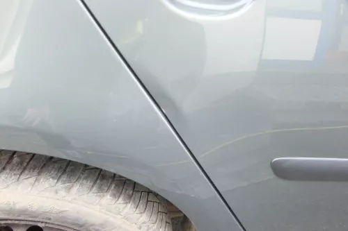 VW Golf 5 V 1K Tür nur Türblatt hinten rechts 4/5-Türer grau blau LA6Q sagagreen (140299)