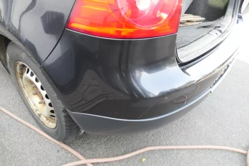 VW Golf 5 1K Limousine Stoßstange hinten Heckstoßstange schwarz LC9Z me (140309)