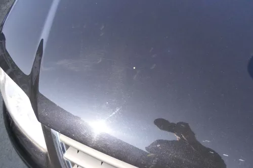 VW Touran 1T Caddy 2K Motorhaube Klappe Frontklappe schwarz LC9X deep (140456)