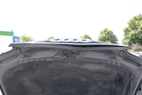 Audi A6 4B Motorhaube Klappe vorn Facelift (ab. Mitte 2002) grau LX7Z delphingra (140694)