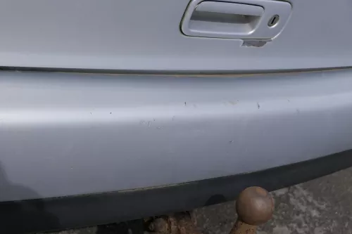 VW Sharan Alhambra 7M Stoßstange hinten Heckstoßstange silber LB7Z ab Bj. 2000 (140716)