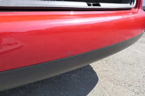 VW Touran 1T Stoßstange hinten Heckstoßstange Stoßfänger rot LY3D Tornado (140881)