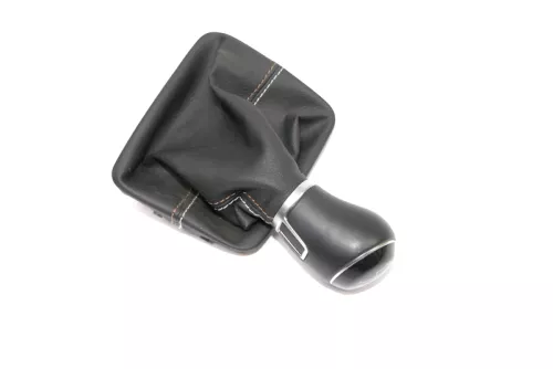 VW Golf 7 Schaltknauf Schaltsack Schaltung Schaltknüppel original 6-Gang Leder (140986)