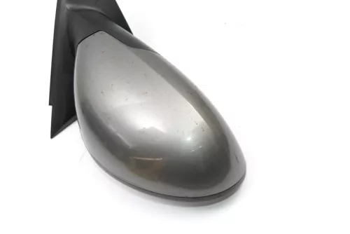 Seat Ibiza 6L mechanischer mechan manuell Spiegel Außenspiegel rechts grau LS7U (141009)