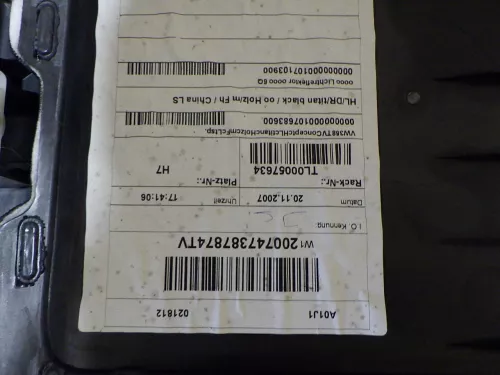 VW Touran 4x Türverkleidung Verkleidung Tür vorne +hinten links anthrazit Wurzel (141072)