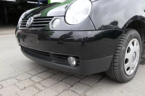 VW Lupo Stoßstange vorne Frontstoßstange Stoßfänger schwarz L041 (141204)