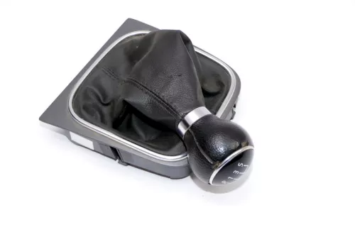 VW Golf 5 Schaltknauf Schaltsack Schaltung Schaltknüppel original 5-Gang Schalt