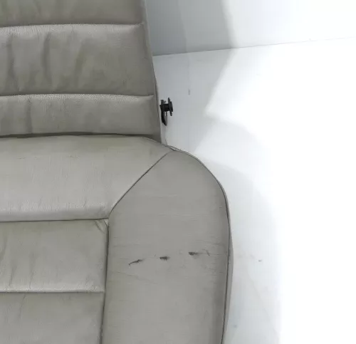 Audi A6 4B Avant Kombi Rückbank Rücksitzbank Sitz Rücksitz Leder grau (141529)
