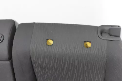 Audi A4 B6 B7 8E Limousine Sitz Rückbank Rücksitzbank hinten schwarz (141543)