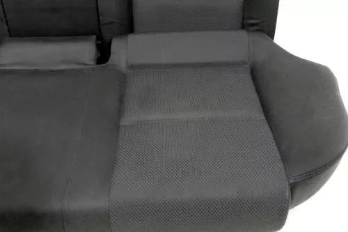 Audi A4 B6 B7 8E Limousine Sitz Rückbank Rücksitzbank hinten schwarz II (141642)