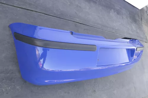 VW Polo 6N2 Stoßstange hinten Heckstoßstange Stoßfänger blau LA5C surfblue II (141692)