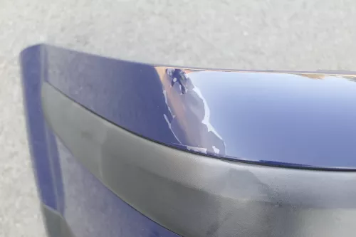 VW Passat 3B 3B5 Kombi Stoßstange hinten Heckstoßstange Stoßfänger blau LA5E (141695)