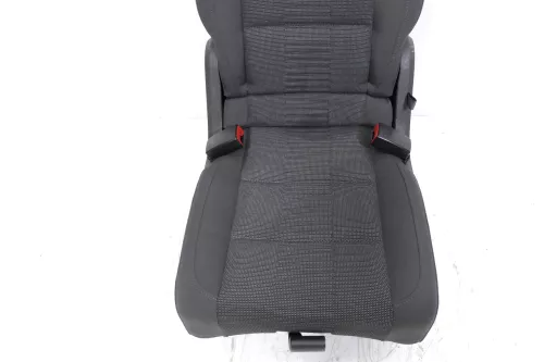 Touran 1T Sitz hinten mitte mittig (1. Reihe) Rücksitz anthrazit -Ohne Gurtschlo (141843)
