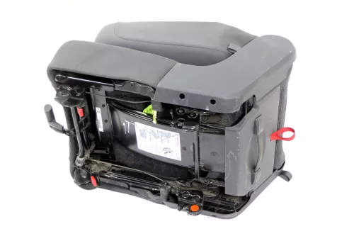 VW Touran 1T Sitz hinten mitte mittig (1. Reihe) Rücksitz anthrazit - 141941 (141941)