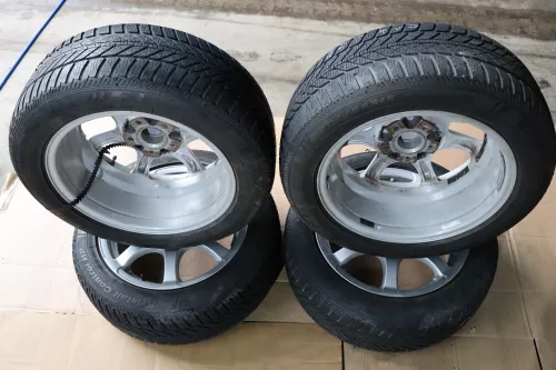 VW Golf Touran Alufelgen Winterreifen M&S Reifen Felgen 205/55 R16 91H - 4-5mm (142038)