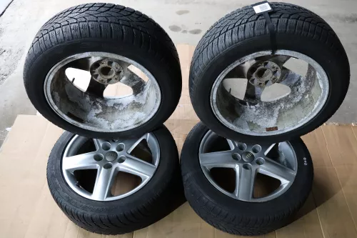 Audi A6 4F Alufelgen Winterreifen Reifen Felgen 225/50 R17 98H 4F0601025AF 3-5mm (142050)