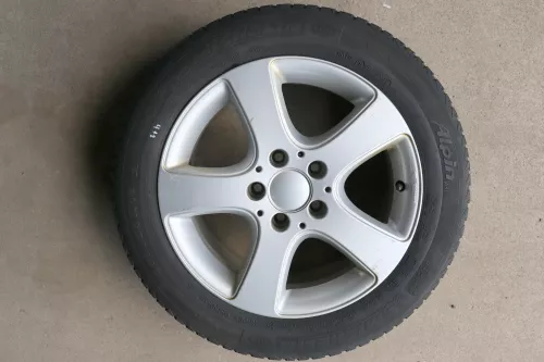 Audi A4 8K B8 Alufelgen Felgen Reifen 205/55 R16 91T M&S Winterreifen Borbet (142063)