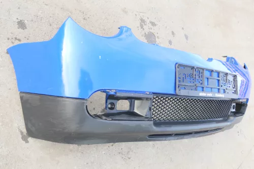 VW Lupo Stoßstange vorne Frontstoßstange Stoßfänger blau LW5Z 3L TDI FSI 6E BILD (142175)