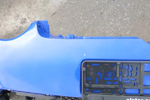 VW Lupo Stoßstange vorne Frontstoßstange Stoßfänger blau LW5Z 3L TDI FSI 6E BILD (142175)