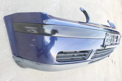 VW Golf 4 Stoßstange vorne Stoßfänger vorn silber blau LB5N indigoblau blue (142189)