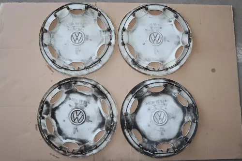 original 4 Stück VW Sharan 7M Radkappe Radzierkappe 15 Zoll 7M0601147F (142461)