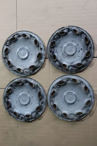 original 4 Stück VW Lupo Polo 6N Radkappe Ibiza Radzierkappe 13 Zoll 6K0601147D (142498)
