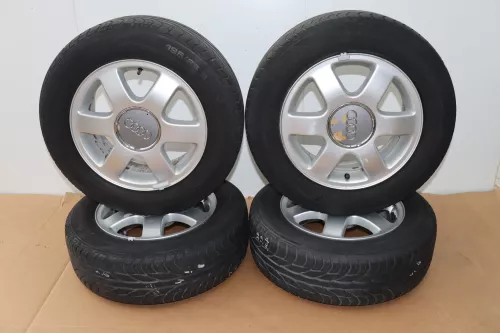 Audi A3 8L Alufelgen Reifen Felgen 195/65 R15 Sommerreifen M+S 8L060125F   3-4mm (142562)