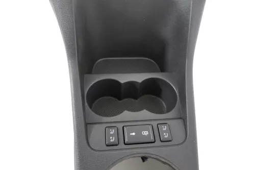 Skoda Fabia 5J Mitteltunnel Tunnel Becherhalter Mittelkonsole Zigaretten Anzün (142662)