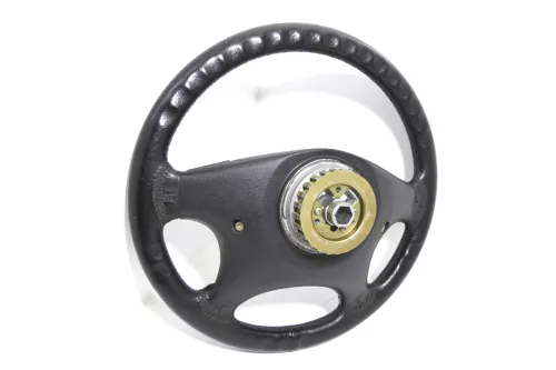 VW Sharan Alhambra Lenkrad 4-Speichen 7M0419091BL Leder Lederlenkrad Mängel (143042)