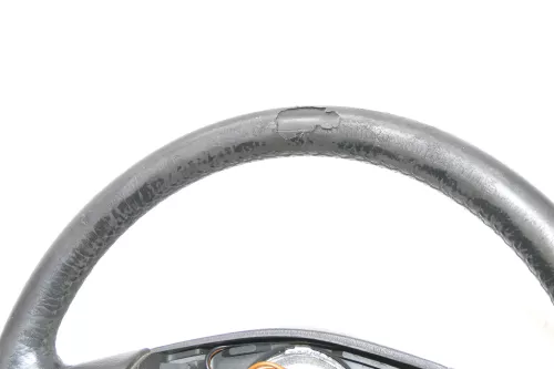 VW Sharan Alhambra Lenkrad 4-Speichen 7M0419091BL Leder Lederlenkrad Mängel (143042)