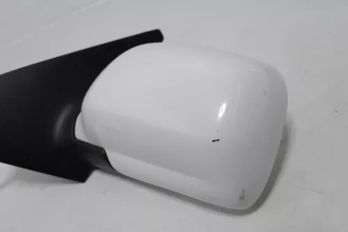 VW Polo 6N manueller manuell Spiegel Außenspiegel links mit Glas weiß LB9A (143102)