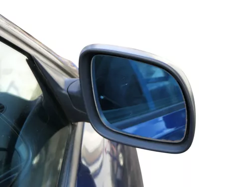 Audi A4 B5 elektrischer Spiegel Außenspiegel rechts schwarz matt unlackiert (143104)