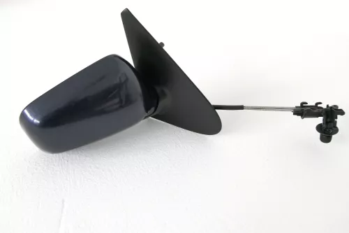 VW Polo 6N manueller manuell Spiegel Außenspiegel rechts silber LB7Z (143118)