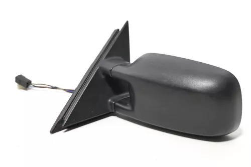 VW Passat 3A 35i elektrischer Spiegel Außenspiegel links mit Glas schwarz matt (143183)
