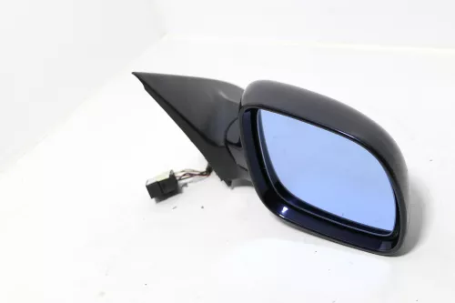 Audi A6 4B Spiegel Außenspiegel rechts elektrisch blau LZ5L mit GLAS