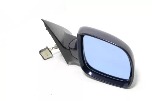 Audi A6 4B Spiegel Außenspiegel rechts elektrisch blau LY5K mit GLAS