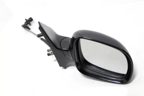 VW Polo 6N2 manueller Spiegel Außenspiegel rechts außen schwarz L041 uni