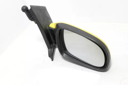 VW Fox 5Z manueller Spiegel Außenspiegel + Glas rechts gelb LY1C mechanisch (143238)