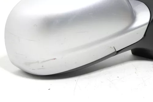 VW Polo 6N2 manueller Spiegel Außenspiegel rechts außen silber LA7W (143248)