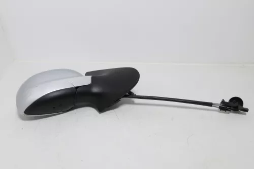 VW Polo 6N2 manueller Spiegel Außenspiegel rechts außen silber LA7W (143248)