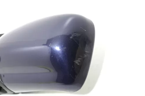 VW Polo 6N manueller manuell Spiegel Außenspiegel links mit Glas blau LN5Y (143255)