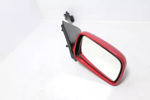 VW Polo 6N manueller manuell Spiegel Außenspiegel rechts Glas rot LP3G   202272
