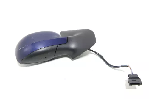 VW Golf 4 Bora elektrischer Spiegel vorne rechts Außenspiegel blau LB5N 143279 (143279)